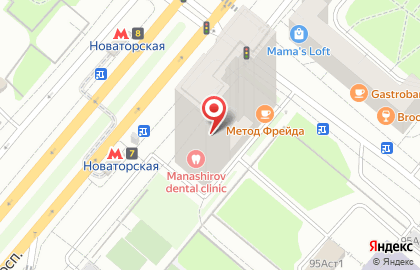 Стоматологическая клиника Manashirov dental clinic на карте