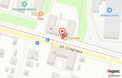Галерея Плитки на улице Спартака на карте