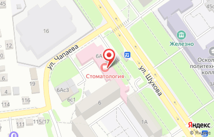 Поликлиника Стоматологическая поликлиника в Белгороде на карте