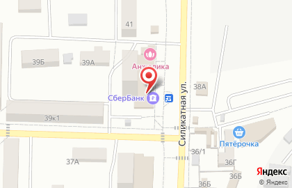 Служба курьерской доставки СберЛогистика на Силикатной улице на карте