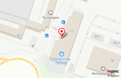 Красный слон, площадка дизайна на карте