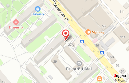 Магазин разливного пива ice BEERg на Минской улице на карте