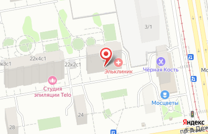 Медицинский центр ЭльКлиник на Полярной улице на карте