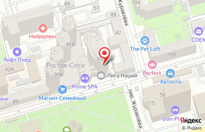 Компания Кадриум на улице Суворова на карте