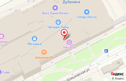 Магазин одежды Kiabi в Москве на карте