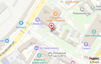 Центральный районный суд г. Волгограда в Центральном районе на карте