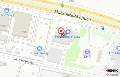 Автосервис Маслёнка на Московском проспекте на карте