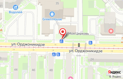 Киоск по продаже печатной продукции ВестиЧ на улице Орджоникидзе, 35/1 киоск на карте