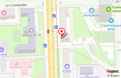 Магазин Колбасный мир на улице Героев Хасана на карте