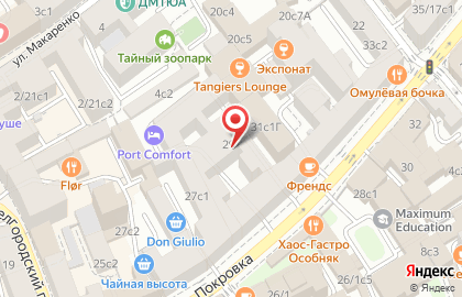 Выездная медицинская служба Вита Мед на улице Покровка на карте