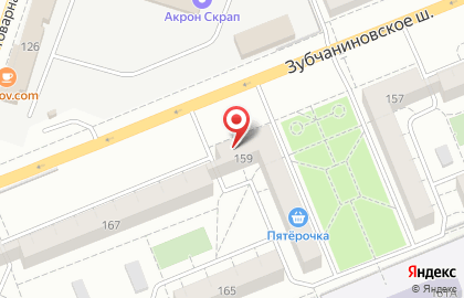 Супермаркет Любимый магазин на Зубчаниновском шоссе на карте