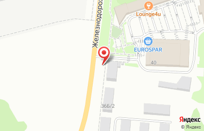 Частное охранное предприятие Кобра на Железнодорожной улице на карте