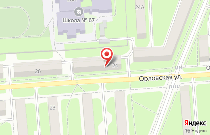 Багетная мастерская ВМВ на Орловской улице на карте
