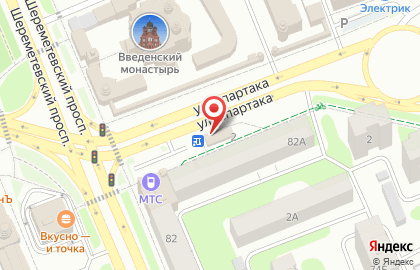 Компания Гранит-Мастер на улице Спартака на карте