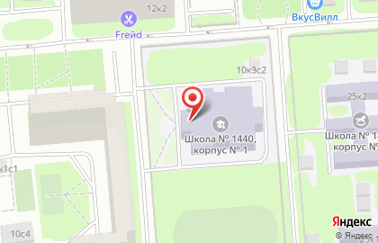 Спортивный клуб художественной гимнастики Колибри Стар в Москве на карте