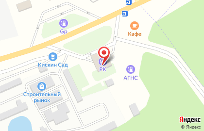 АЗС PK на карте