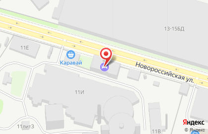 Хостел в Санкт-Петербурге на карте