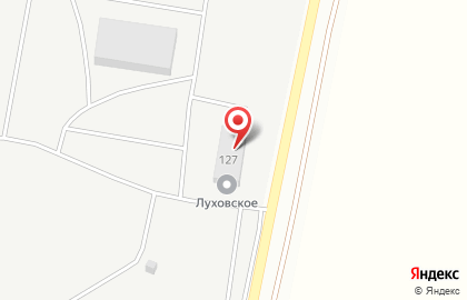 Луховское в Октябрьском районе на карте