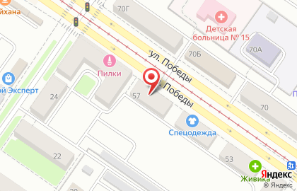 Магазин хозяйственных товаров Млечный путь в Орджоникидзевском районе на карте