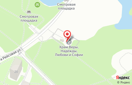 Храм Святых Мучениц Веры, Надежды, Любови и Матери их Софии на карте