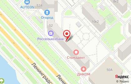 Санрайз на Ленинградском проспекте на карте