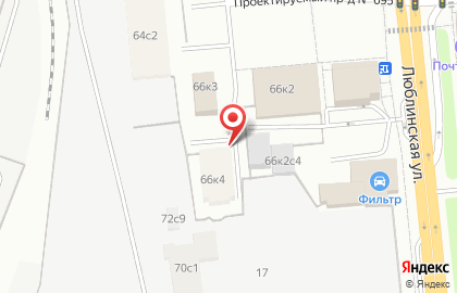 Похоронный дом Люблино на карте