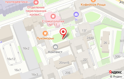 Прачечная Lavateria в Петроградском районе на карте