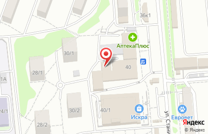 Общественная приемная депутата Тямина Н.А. Совет депутатов г. Новосибирска на улице Станиславского на карте