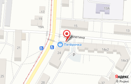 Автоматический киоск Вода-воз в Екатеринбурге на карте