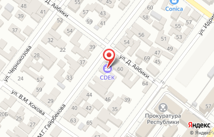 Компания по производству чулочно-носочных изделий Фабрика Носков на улице Гайрбекова на карте