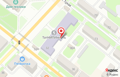 Банк Зенит в Казани на карте