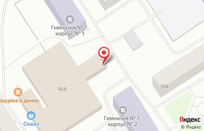 Каток Льдинка в Центральном районе на карте