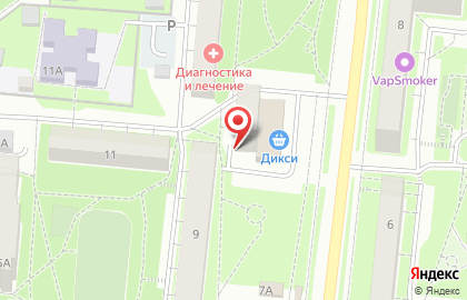 Интим магазин "Искушение" на карте