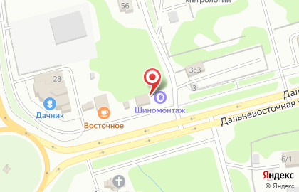 Шиномонтажная мастерская в Петропавловске-Камчатском на карте