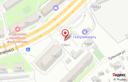 Автосервис на ул. Немировича-Данченко, 120 к1 на карте