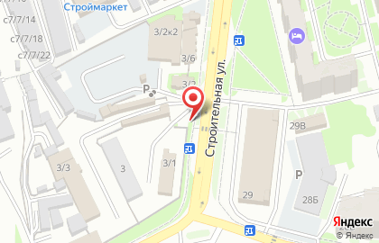 Аккумобиль на Строительной улице на карте