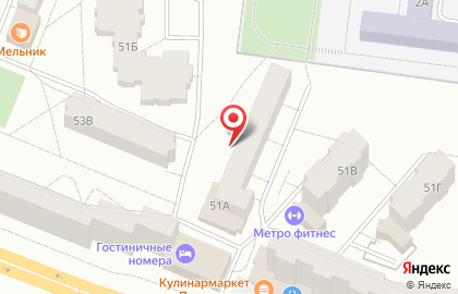 Магазин Свежее мясо на улице Лебедева на карте