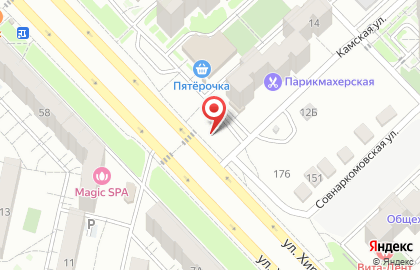 Азалия в Центральном районе на карте