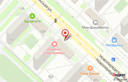 Магазин колбасных изделий Рублёвский на Новопеределкинской улице на карте