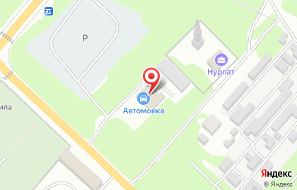 Автомойка в Казани на карте