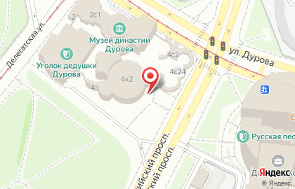 Автошкола ру в Мещанском районе на карте
