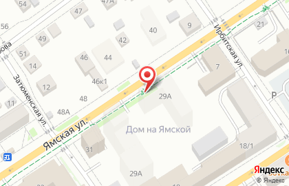 Похоронное бюро Риус на Ямской улице на карте