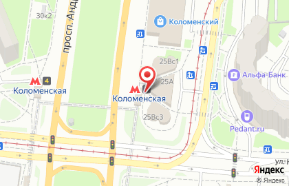 Экспресс-кофейня Кофе твой друг на проспекте Андропова на карте