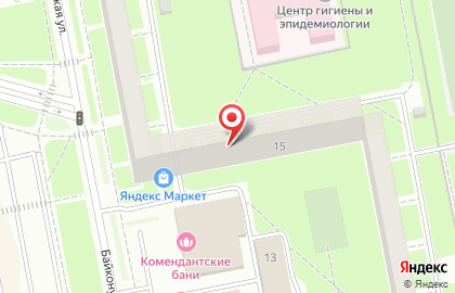 Альма на Байконурской улице на карте