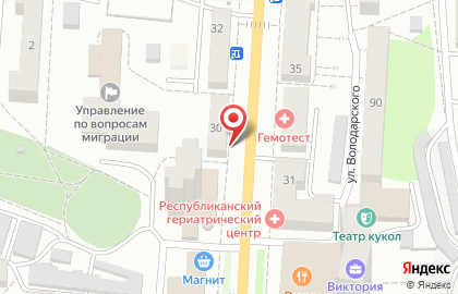 Топ-ранец на проспекте Ленина на карте
