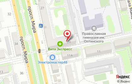 Банкомат Центрально-Черноземный банк Сбербанка России, Липецкое отделение в Левобережном районе на карте
