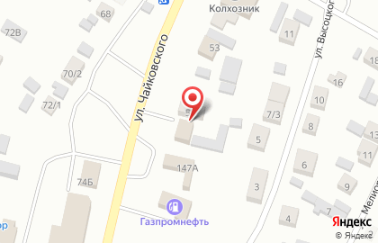 Маяк на улице Чайковского на карте