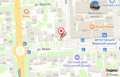 Мастерская по ремонту сотовых телефонов и компьютеров Dr.Mobile на улице Мира на карте