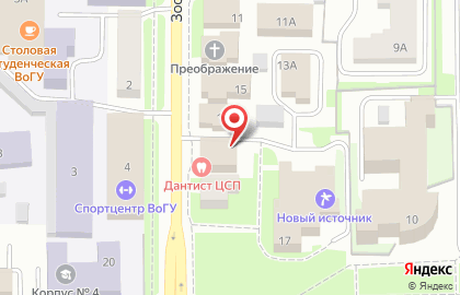 Медицинский центр ПрофиМед на Зосимовской улице на карте