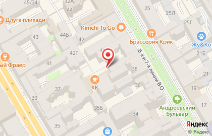 Сеть мастерских по ремонту цифровой техники, ИП Петров В.Ю. в Василеостровском районе на карте